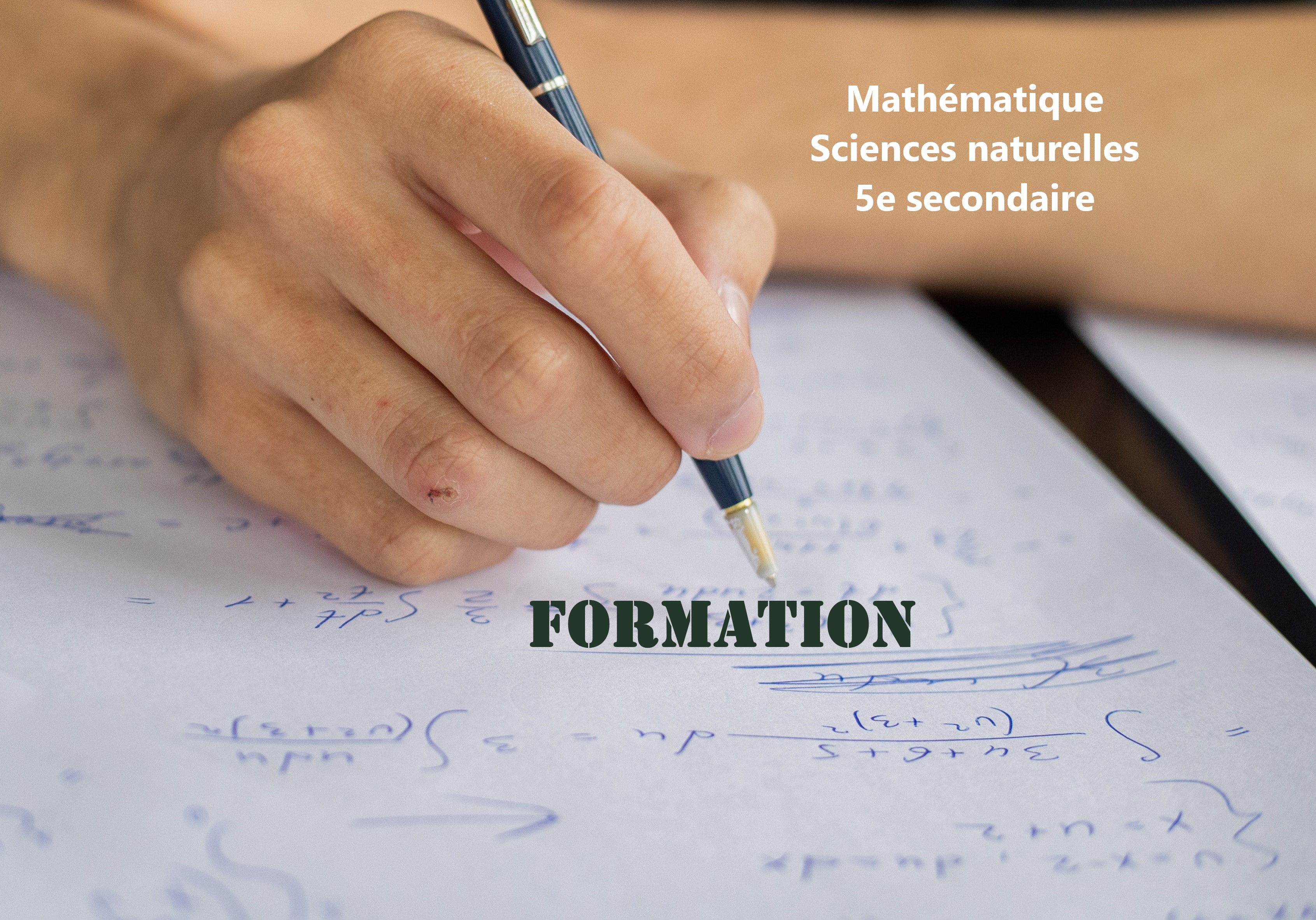 Mathématique 5e sec. SN FORMATION CSSBE